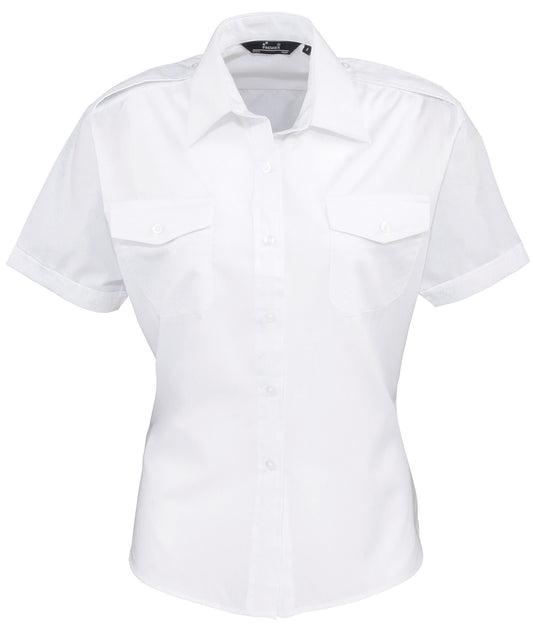 Women's short sleeve pilot blouse PR312