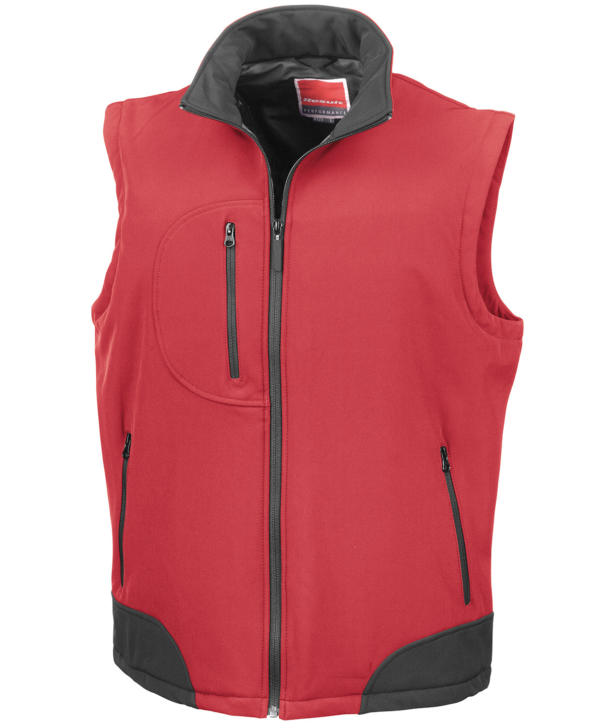 Softshell bodywarmer R123A