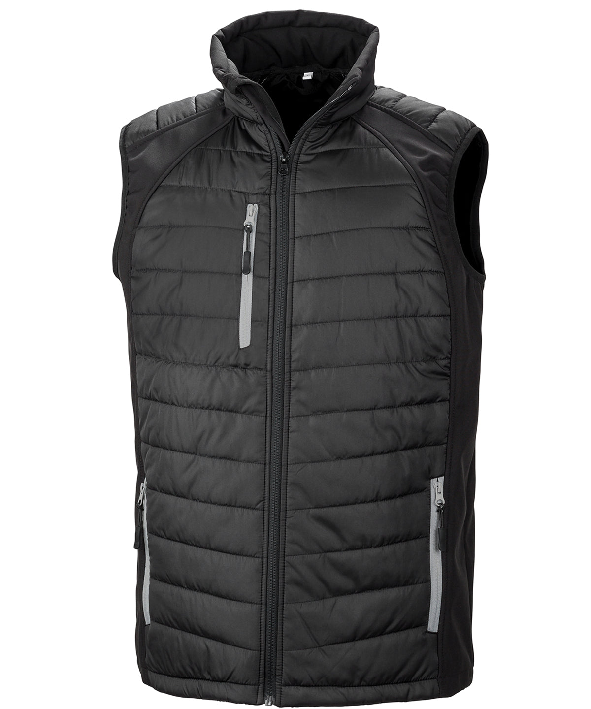 Compass padded softshell gilet