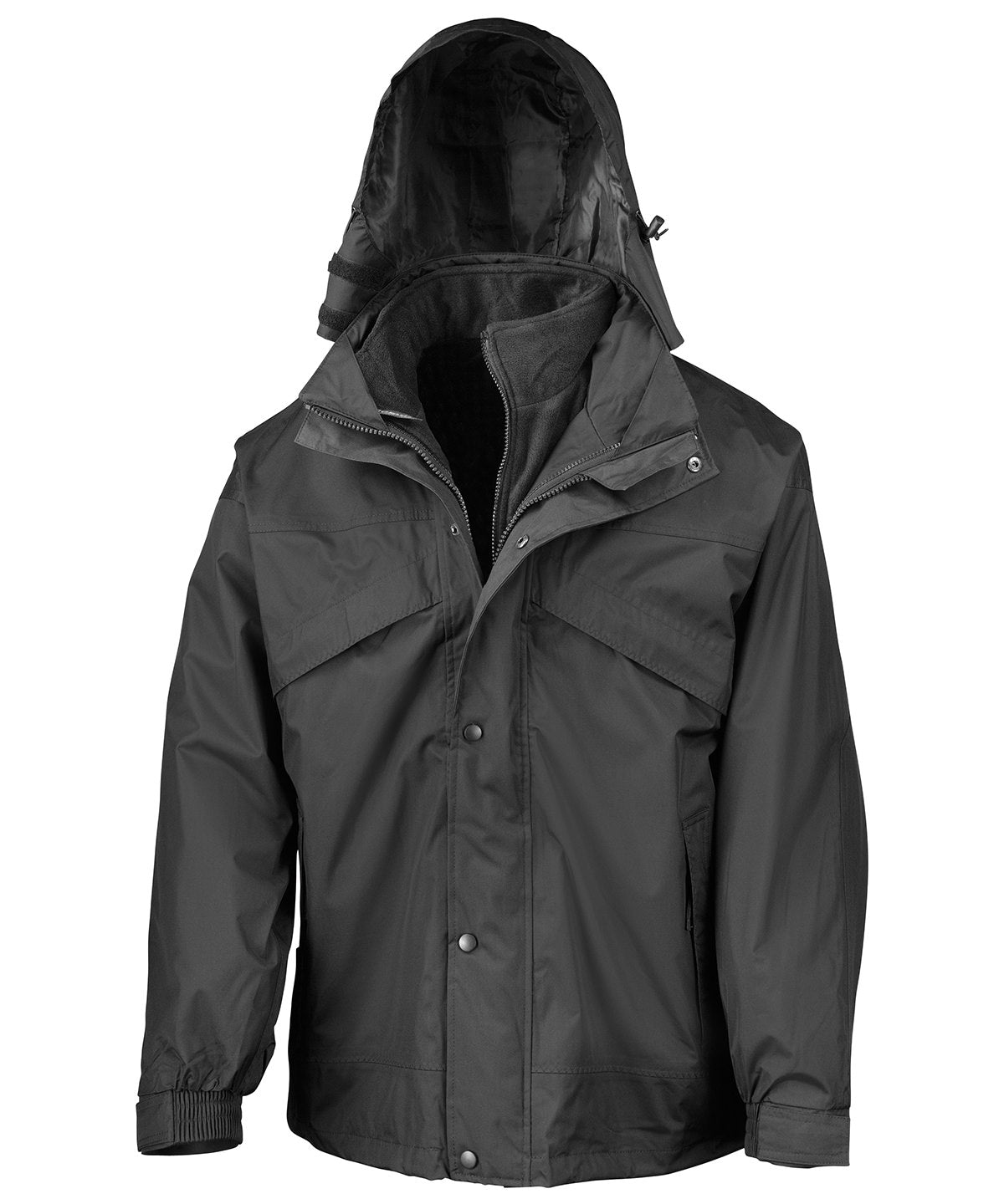 3-in-1 zip and clip jacket RE68A