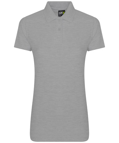 Women's pro polo - Heather Grey