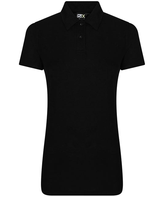 Women's pro polyester polo - Black