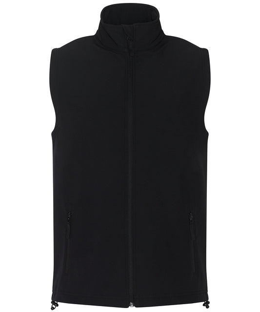 Pro 2-layer softshell gilet - Black