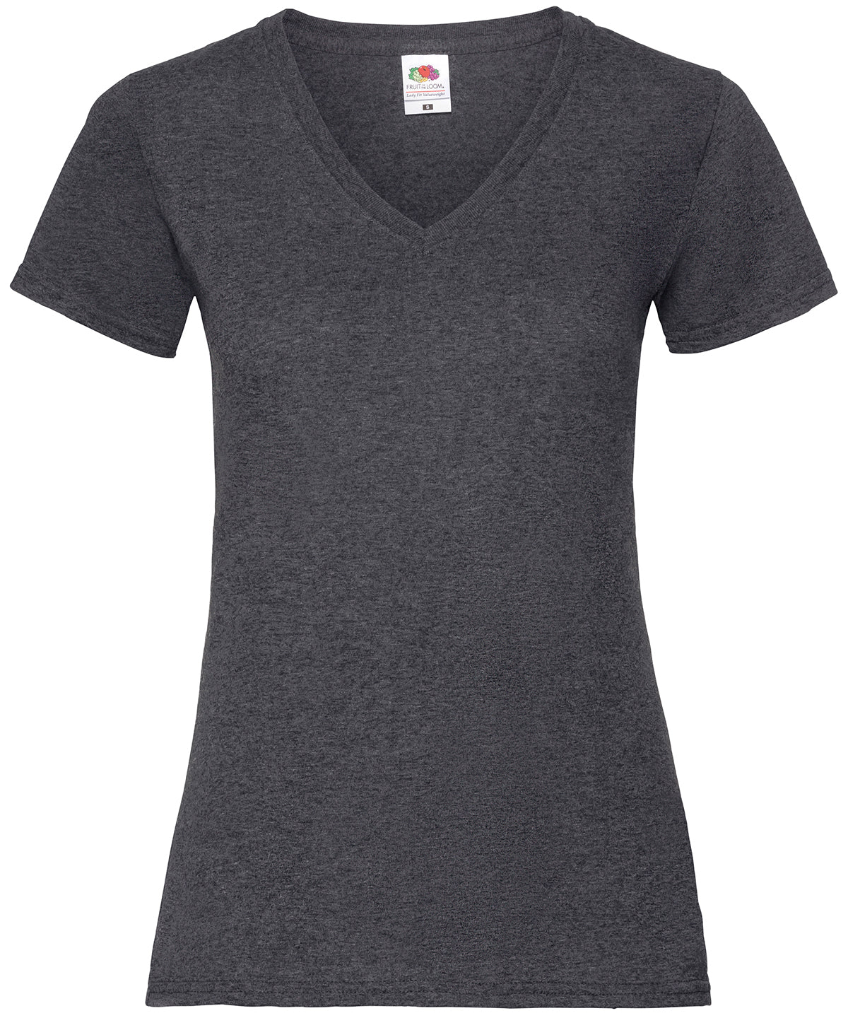 Women's valueweight v-neck T SS047