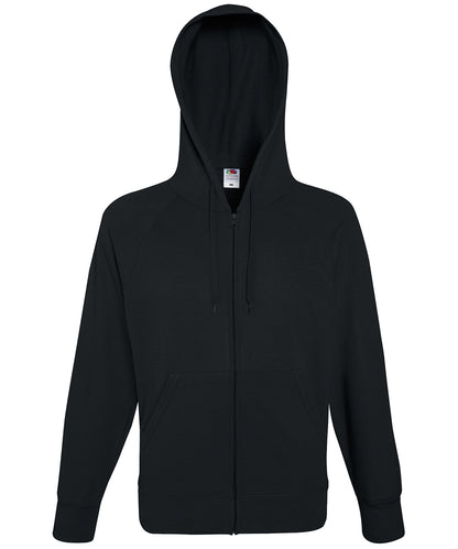 Lightweight hooded sweatshirt jacket