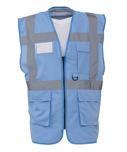 Multifunctional executive hi-vis waistcoat