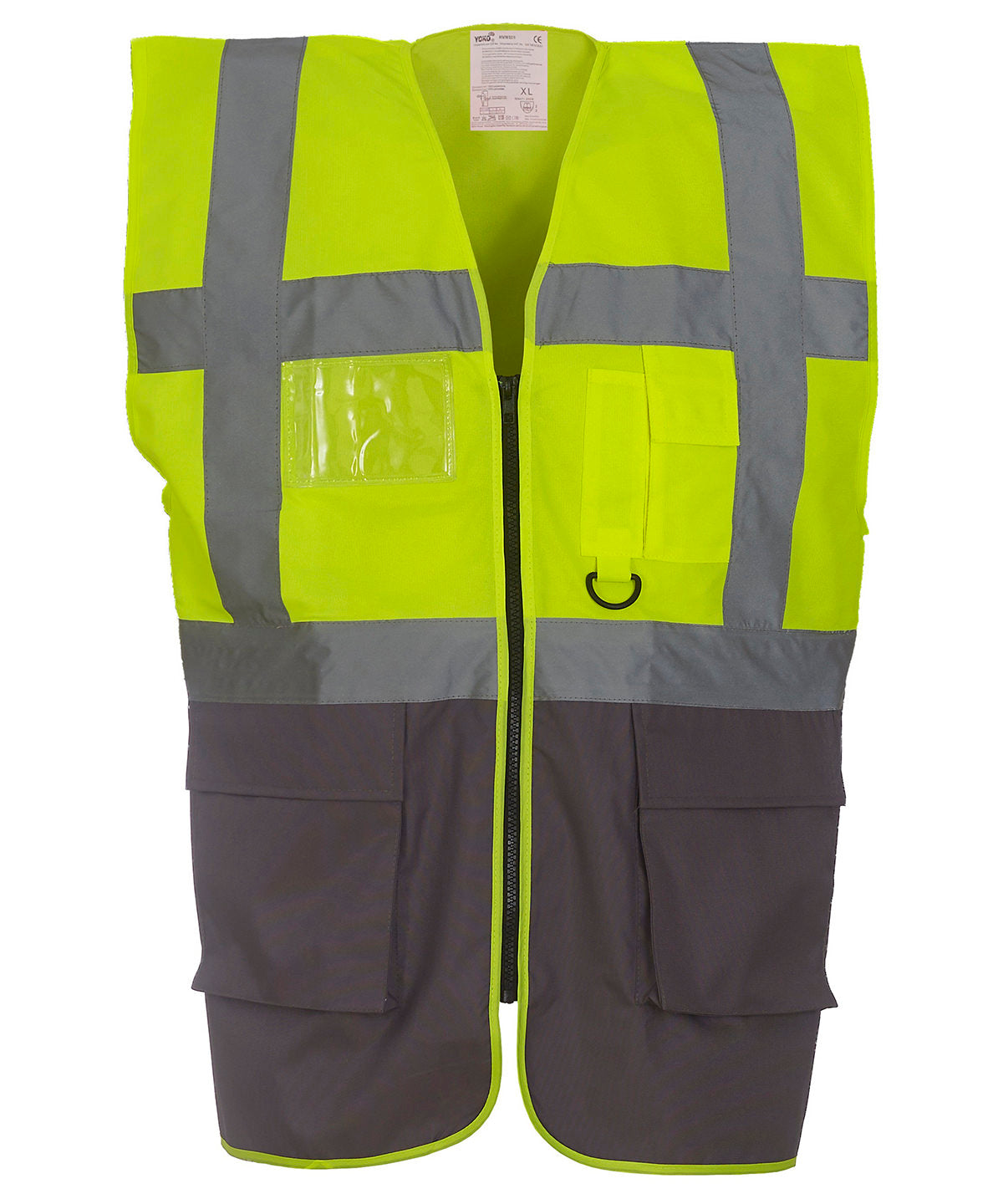 Multifunctional executive hi-vis waistcoat