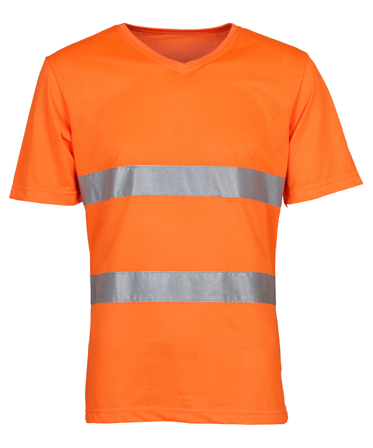 Hi-vis top cool super light v-neck t-shirt