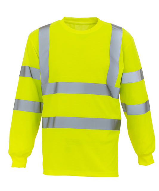 Hi-vis long sleeve t-shirt