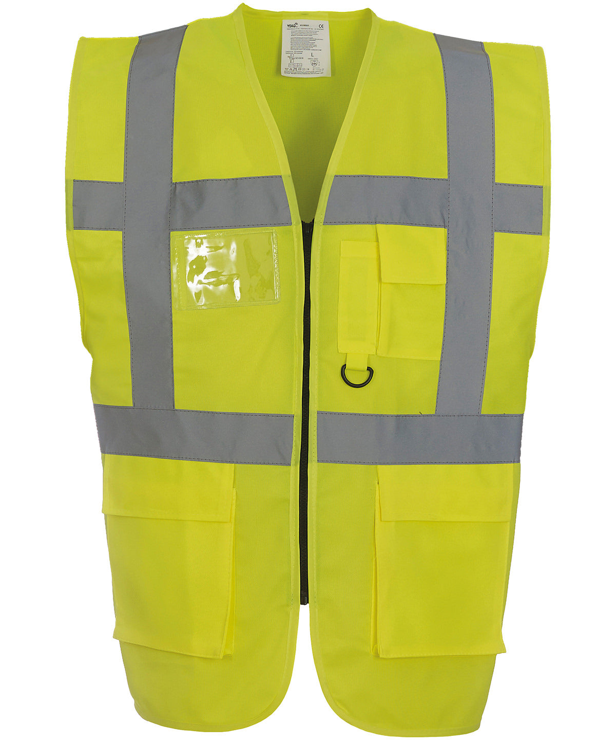 Multifunctional executive hi-vis waistcoat