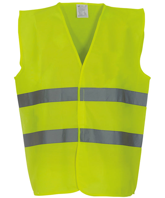 Hi-vis 2-band waistcoat