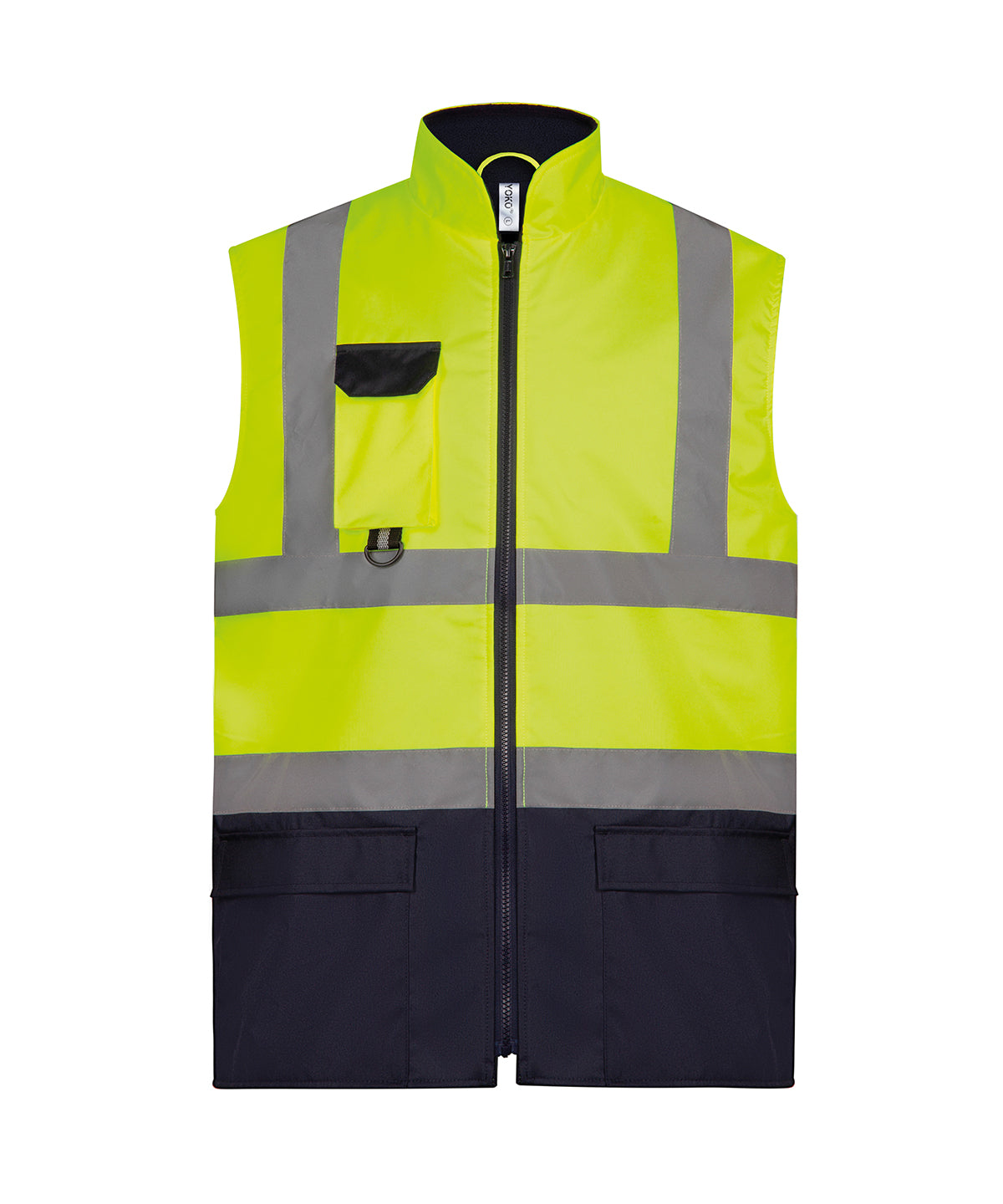 Hi-vis padded bodywarmer