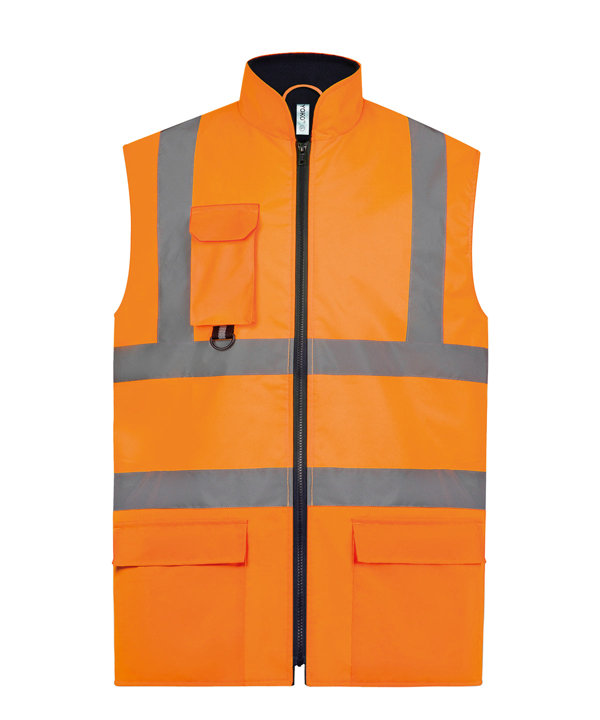 Hi-vis padded bodywarmer