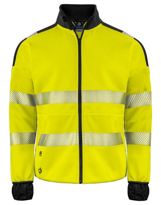 Pro-Job Projob 6109 EN ISO 20471 Class 3/2 Sweat - Yellow/Black