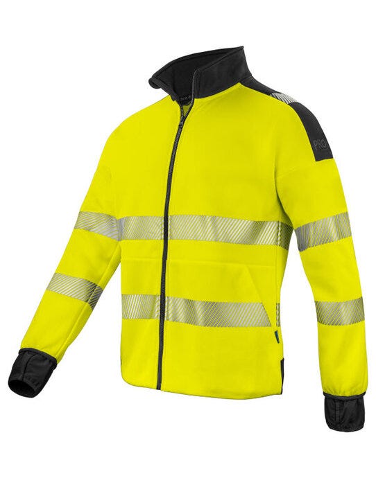 Pro-Job Projob 6109 EN ISO 20471 Class 3/2 Sweat - Yellow/Black