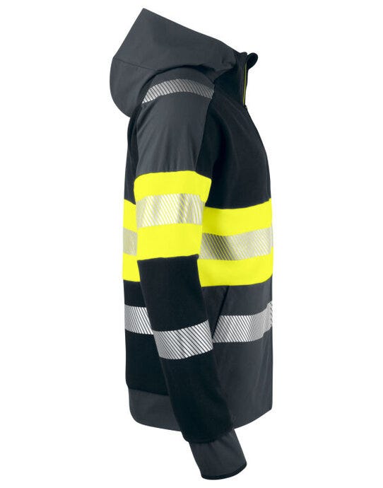 Pro-Job ProJob 6122  Class 1 Technical Hood Jkt - Yellow/Black