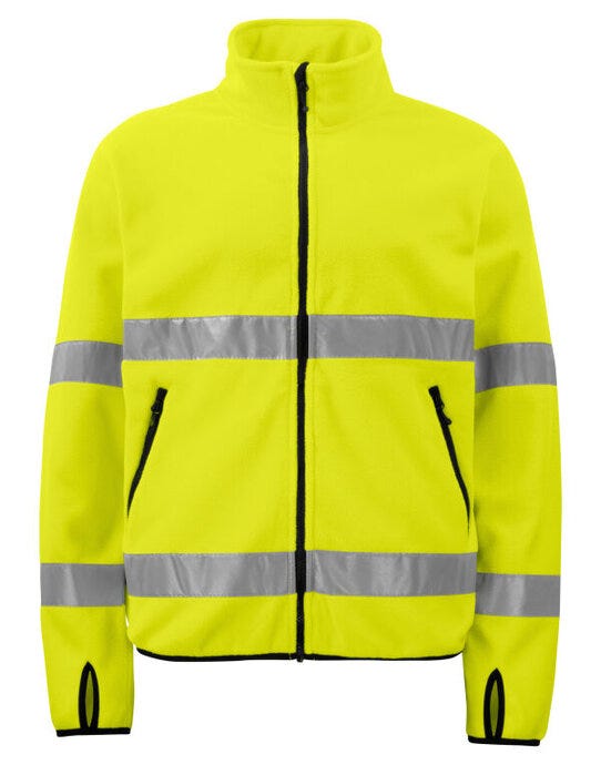 Pro-Job ProJob Prio 6327 Class 3 Fleece Jkt - Yellow/Black