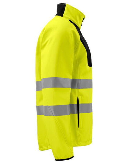 Pro-Job ProJob Prio 6432 Class 3/2 Softshell Jkt - Yellow/Black
