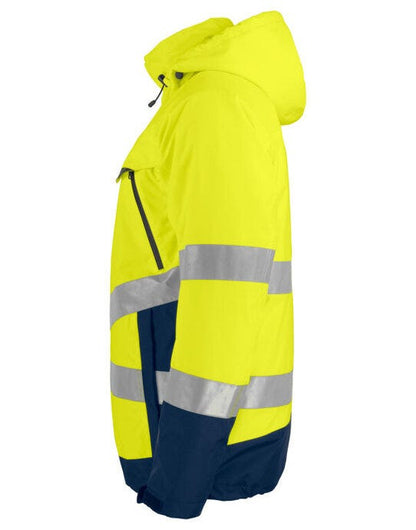 Pro-Job ProJob Prio 6441 Padded Class 3 Jacket - Yellow/Navy