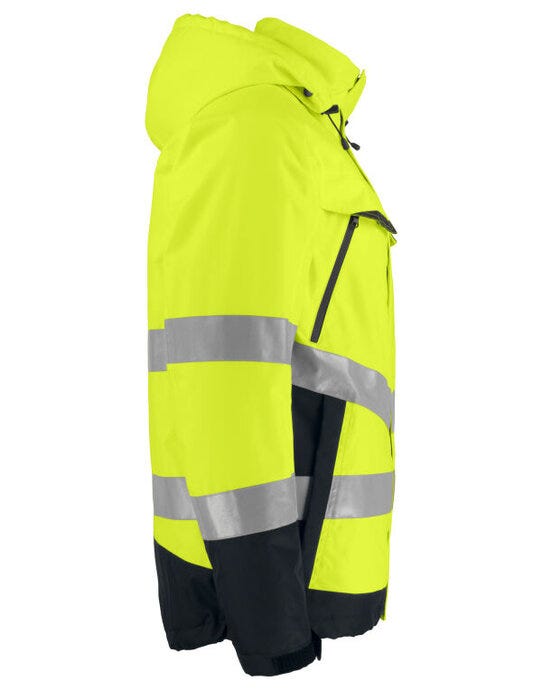 Pro-Job ProJob Prio 6441 Padded Class 3 Jacket - Yellow/Black