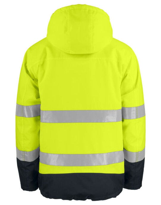 Pro-Job ProJob Prio 6441 Padded Class 3 Jacket - Yellow/Black