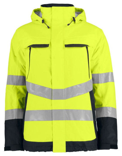Pro-Job ProJob Prio 6441 Padded Class 3 Jacket - Yellow/Black