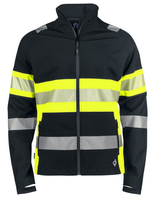 Pro-Job ProJob 6442 Class 1 Functional Jacket - Yellow/Black