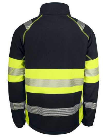 Pro-Job ProJob 6443 Class 1 Softshell Jkt - Yellow/Black