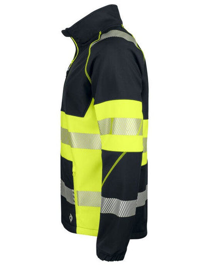 Pro-Job ProJob 6443 Class 1 Softshell Jkt - Yellow/Black