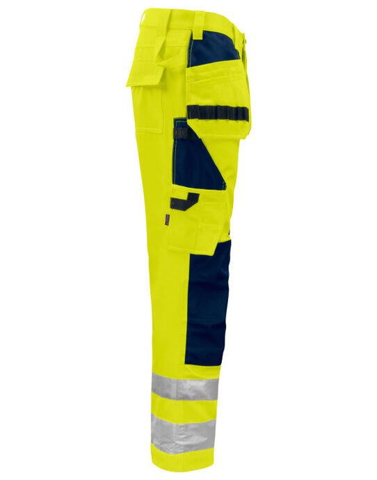 Pro-Job ProJob Prio 6531 Waistpants Class 2 - Yellow/Navy