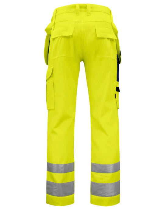 Pro-Job ProJob Prio 6531 Waistpants Class 2 - Yellow/Navy