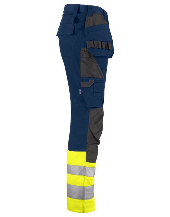 Pro-Job ProJob Prio 6534 Waistpants Class 1 - Yellow/Navy