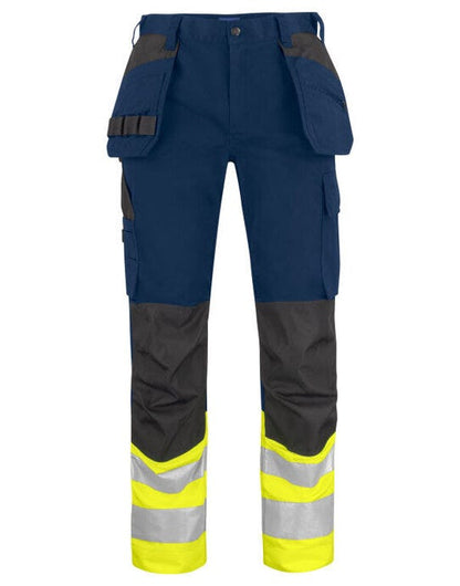 Pro-Job ProJob Prio 6534 Waistpants Class 1 - Yellow/Navy