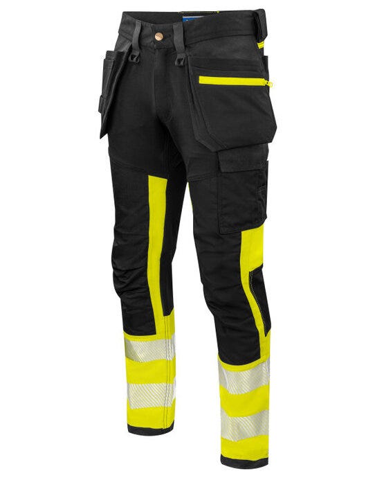 Pro-Job ProJob 6540 Waistpant Class 1 - Yellow/Black