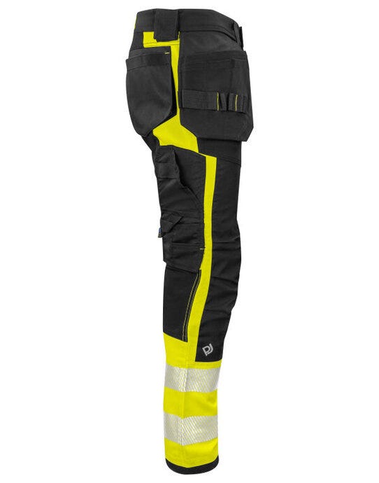 Pro-Job ProJob 6540 Waistpant Class 1 - Yellow/Black