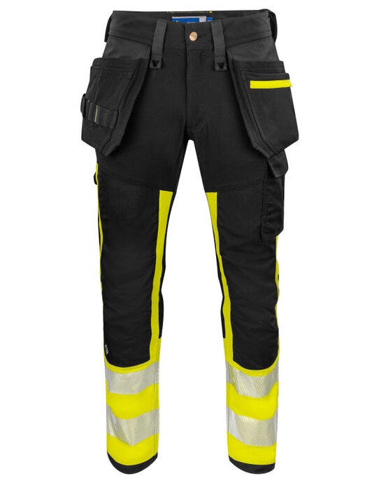 Pro-Job ProJob 6540 Waistpant Class 1 - Yellow/Black