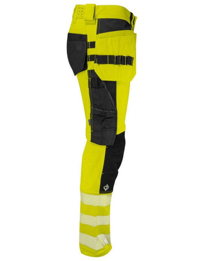 Pro-Job ProJob 6571 Waistpant Stretch Class 2 - Yellow/Black