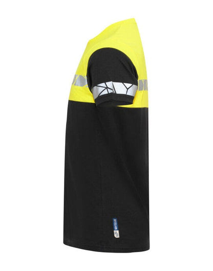 Pro-Job ProJob Progression 7001 T-Shirt - Black/Yellow