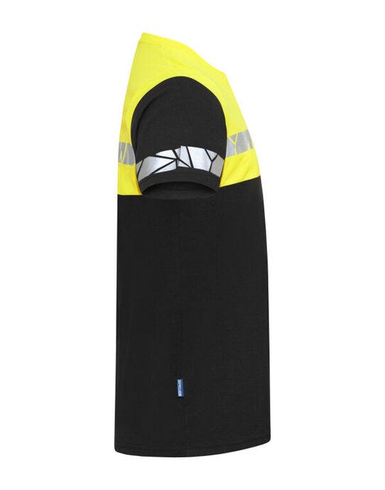 Pro-Job ProJob Progression 7001 T-Shirt - Black/Yellow
