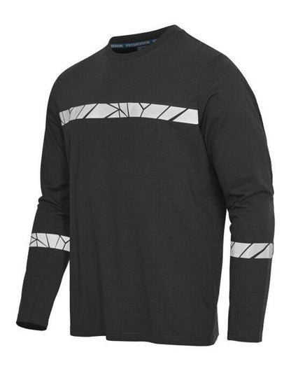 Pro-Job ProJob Progression 7002 LS T-Shirt - Black/Black