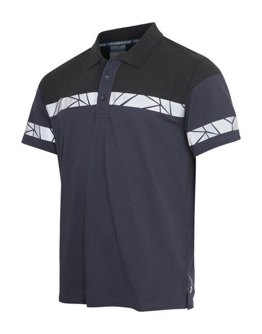 Pro-Job ProJob Progression 7003 Pique Polo - Navy/Black