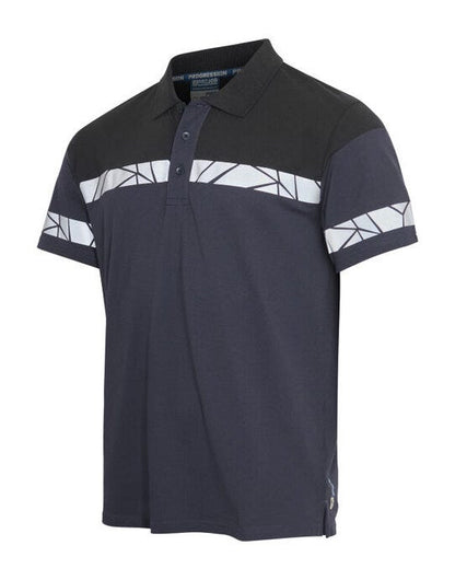 Pro-Job ProJob Progression 7003 Pique Polo - Navy/Black