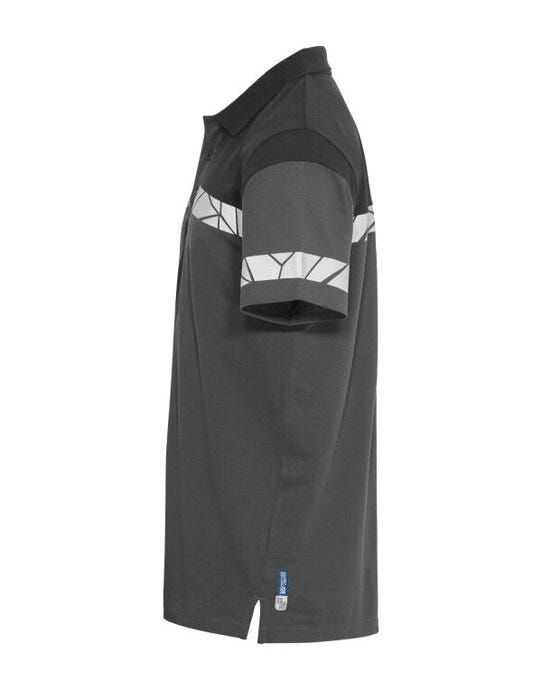 Pro-Job ProJob Progression 7003 Pique Polo - Grey/Black