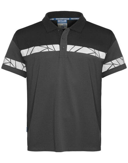 Pro-Job ProJob Progression 7003 Pique Polo - Grey/Black