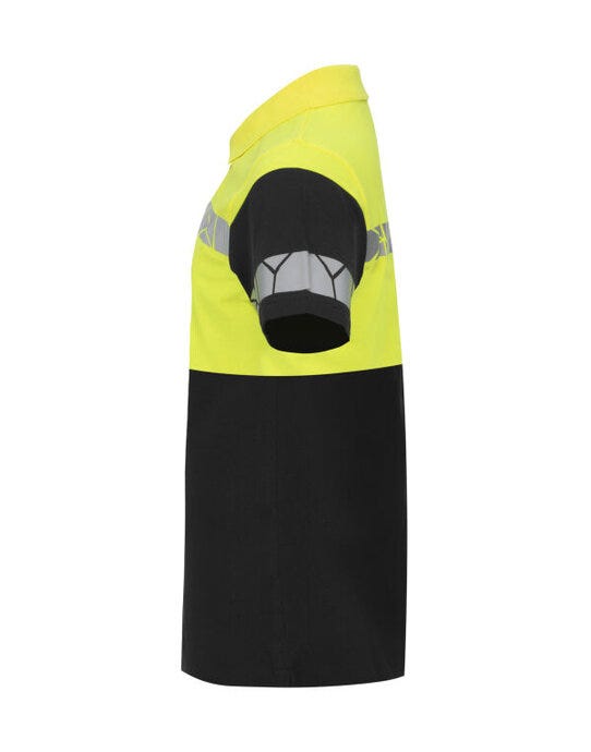 Pro-Job ProJob Progression 7003 Pique Polo - Black/Yellow