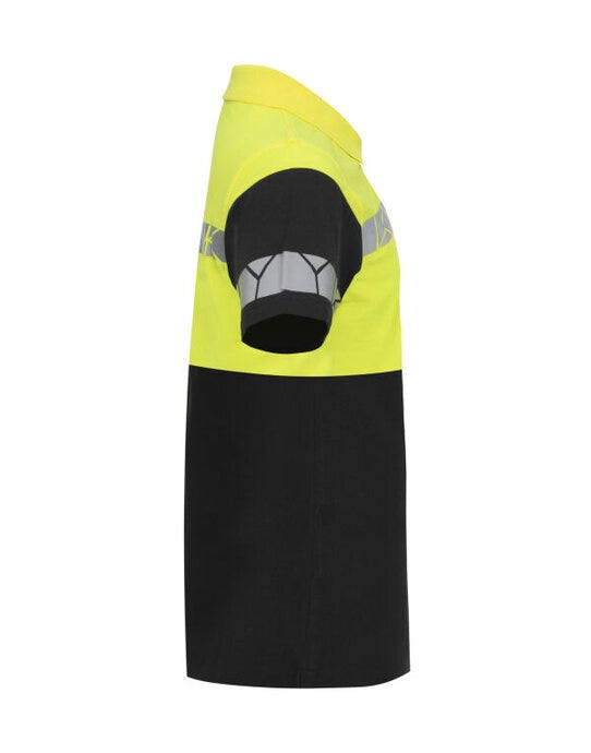 Pro-Job ProJob Progression 7003 Pique Polo - Black/Yellow