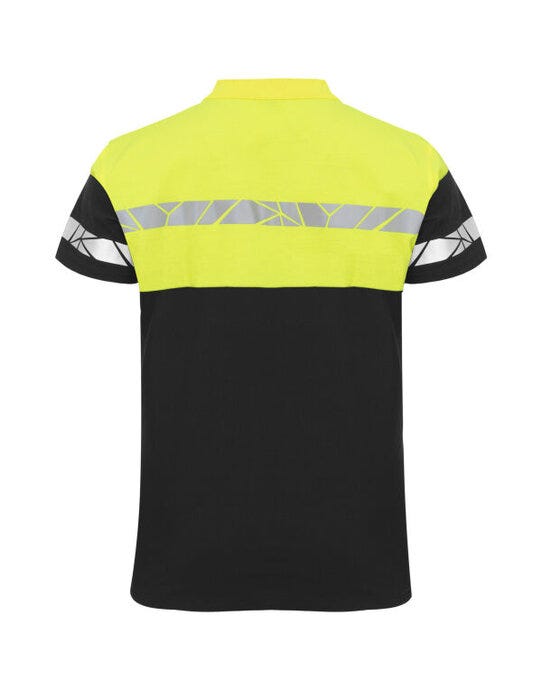 Pro-Job ProJob Progression 7003 Pique Polo - Black/Yellow