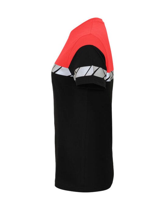 Pro-Job ProJob Progression 7005 Ladies T-Shirt - Black/Red