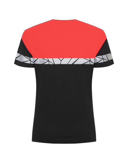 Pro-Job ProJob Progression 7005 Ladies T-Shirt - Black/Red