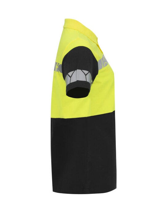 Pro-Job ProJob Progression 7006 Ladies Pique - Black/Yellow